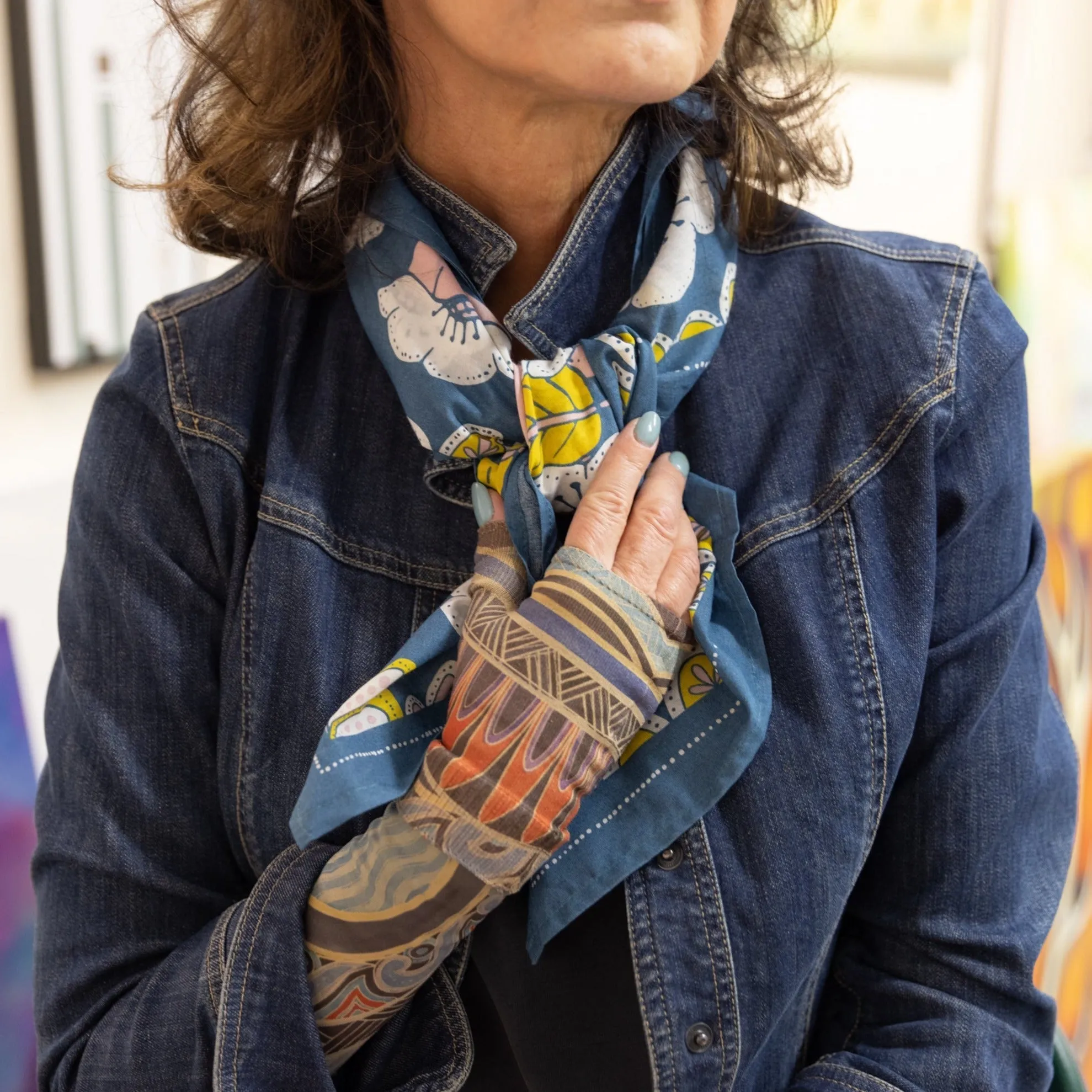 34" Wild Rag Evangeline Bandana - Handker Bandanas