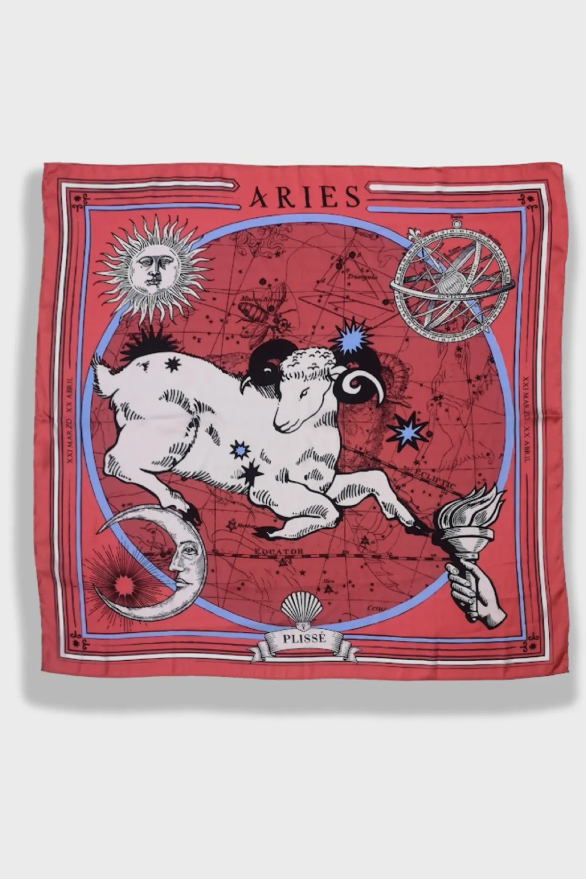 Aries Silk Scarf
