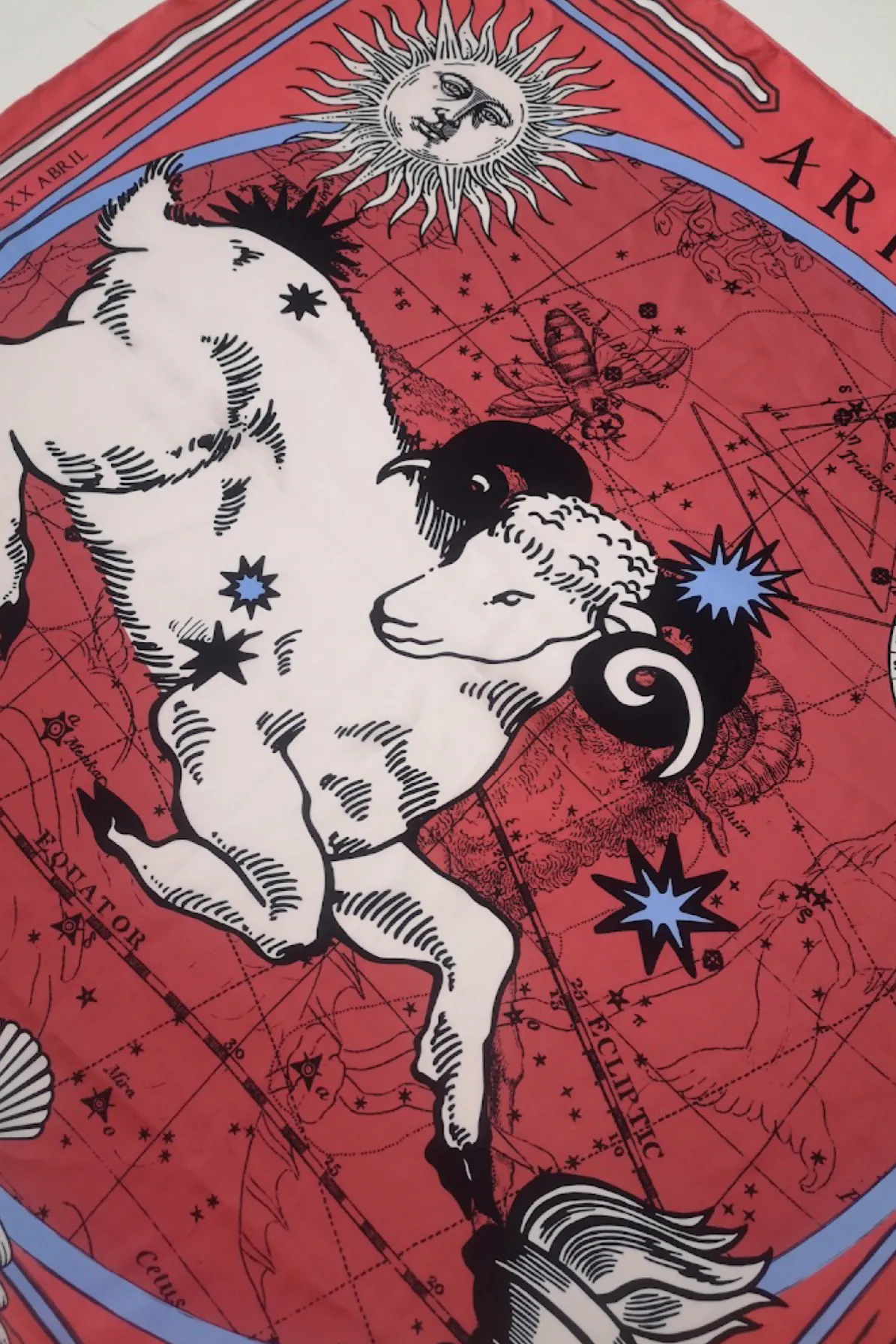 Aries Silk Scarf