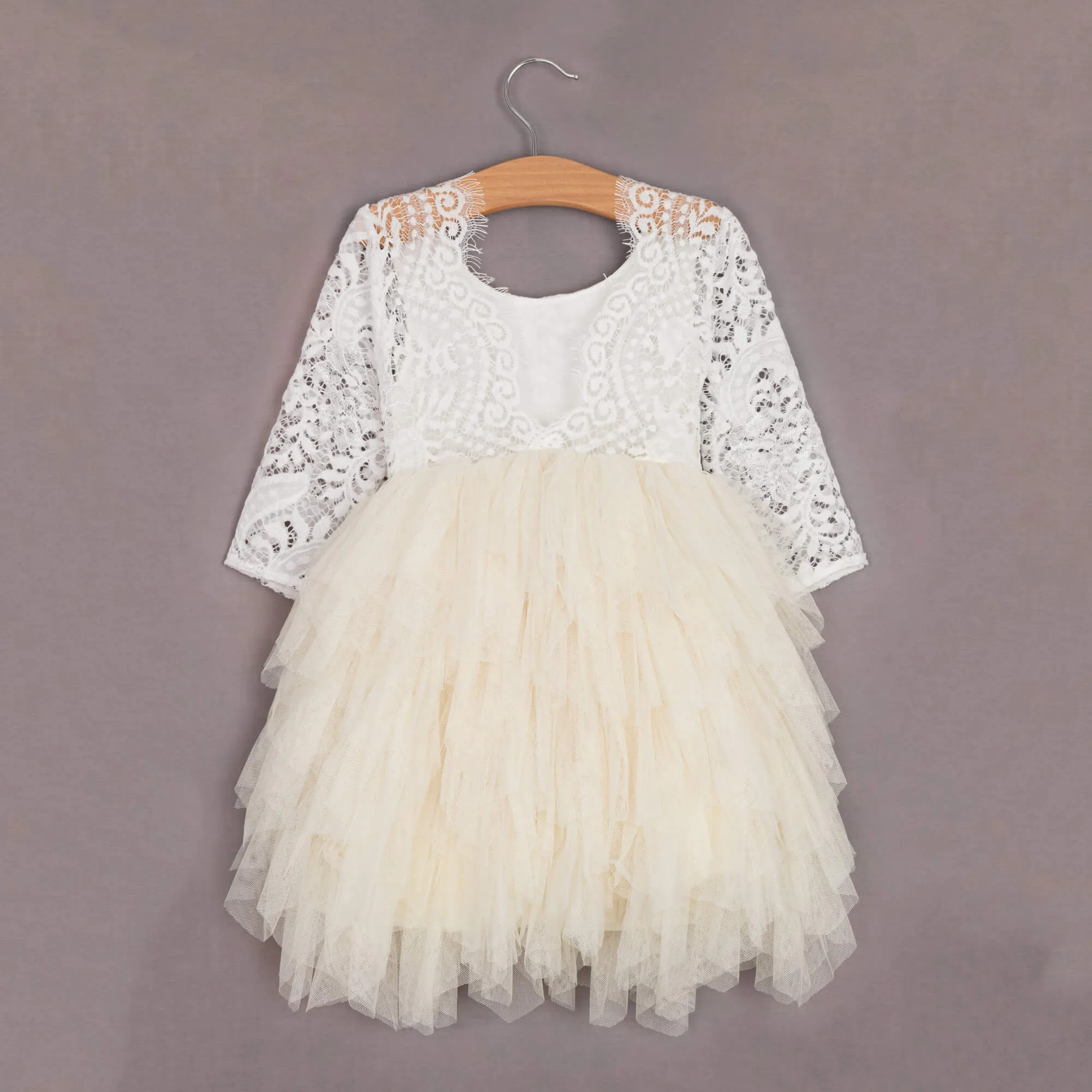 Baby Bohemian Spirit Dress - Ivory Cream
