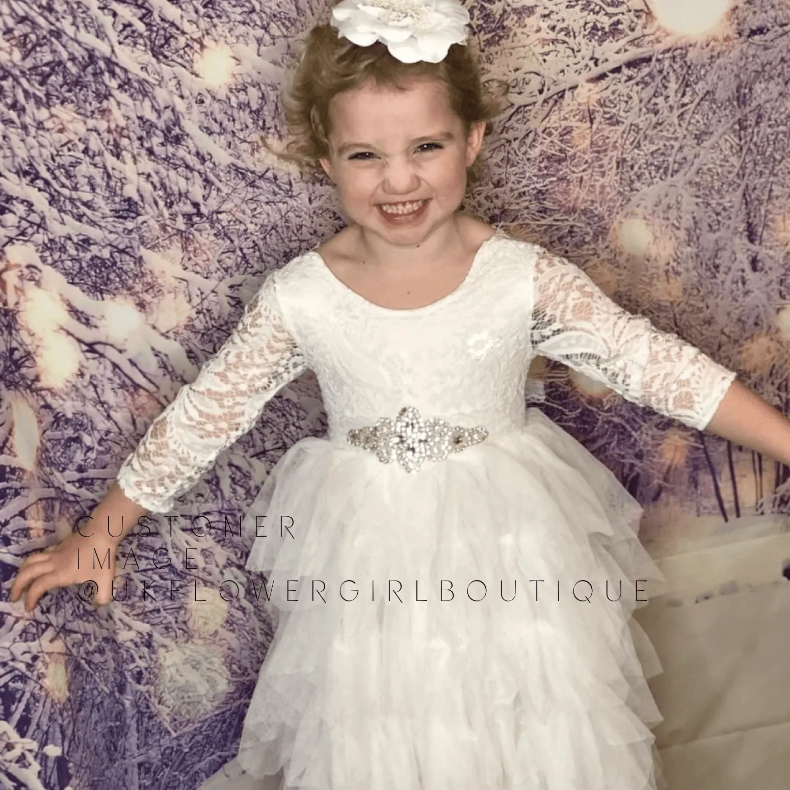 Baby Bohemian Spirit Dress - White