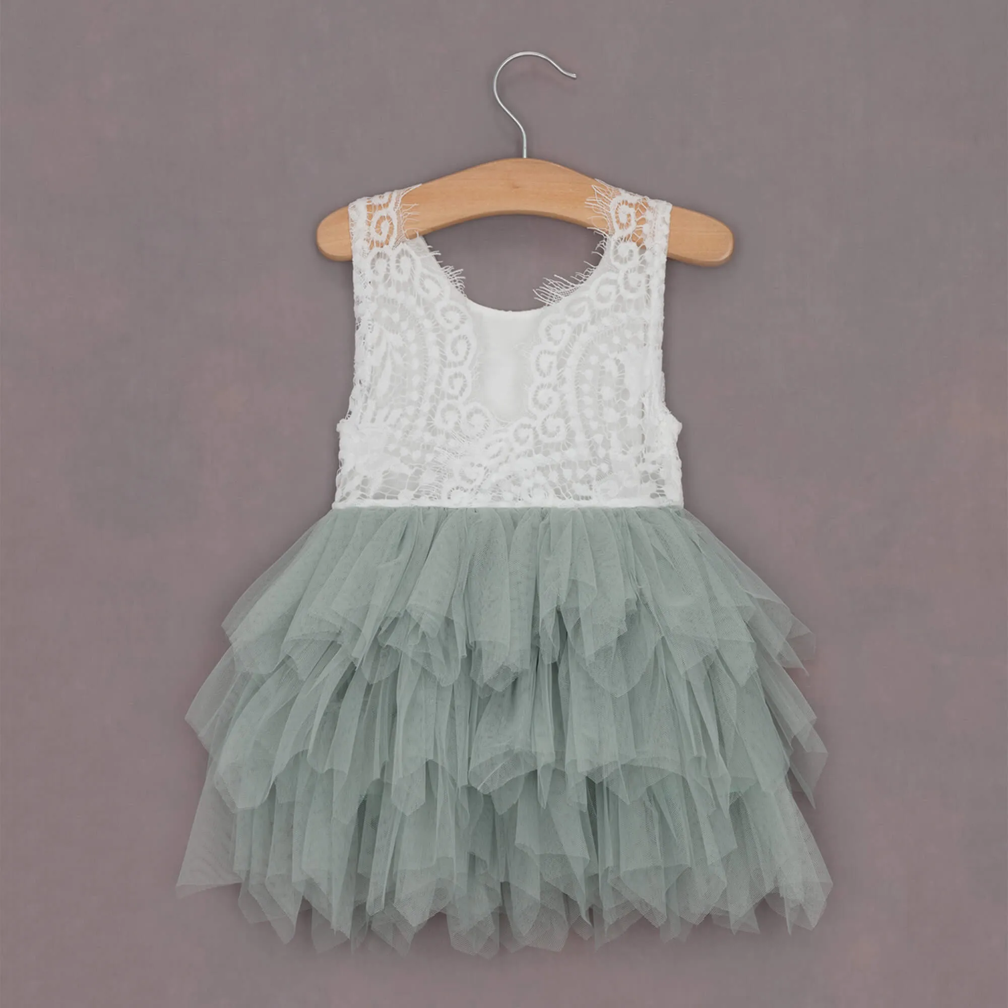 Baby Boho Dreams Dress - Pistachio