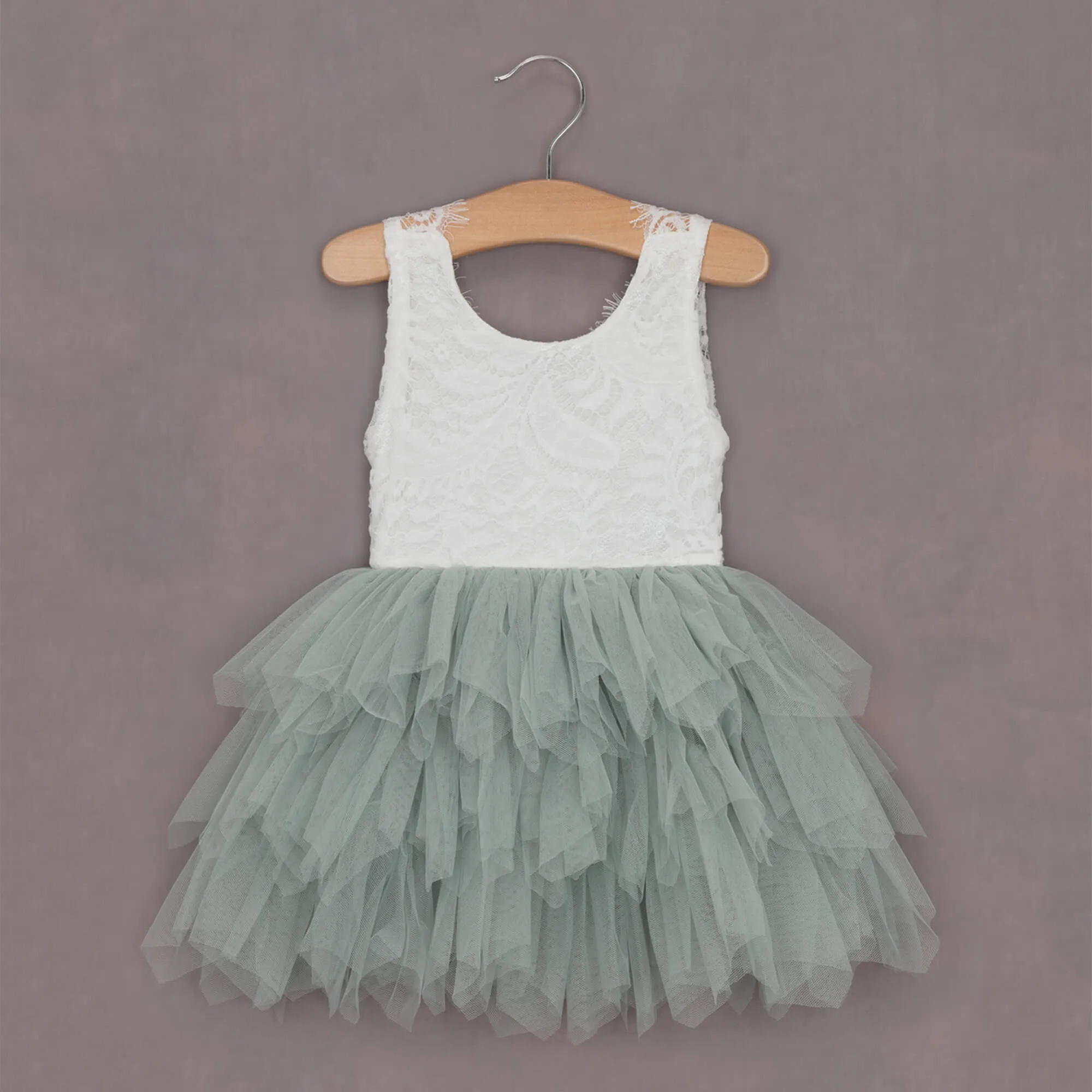 Baby Boho Dreams Dress - Pistachio