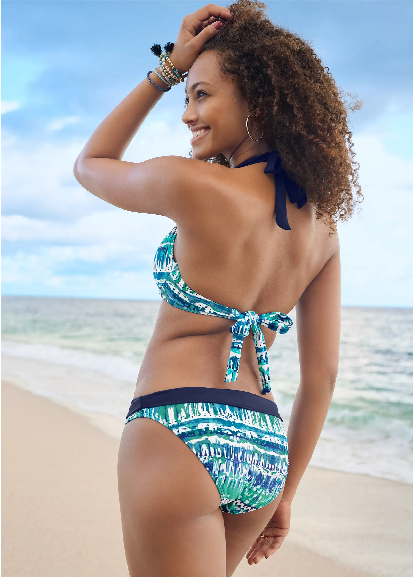 Belize Halter Bikini Top - Beach Cove