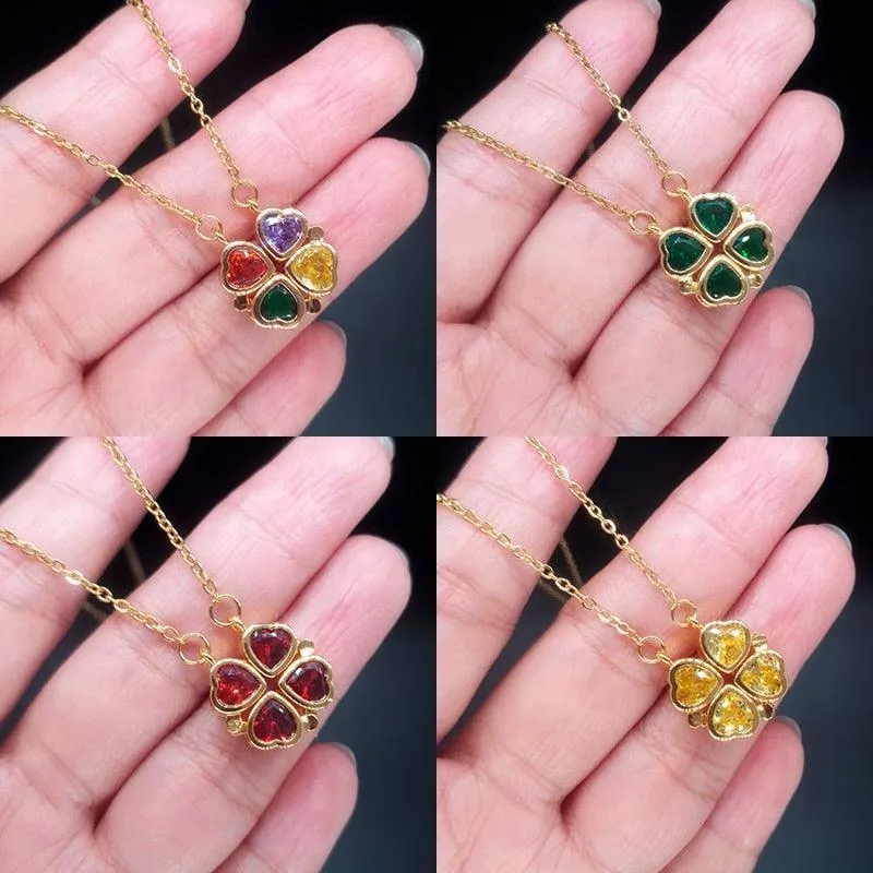 Blossom Magnetic Attraction Pendant Necklace