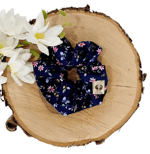 Blue Blooms Bandana