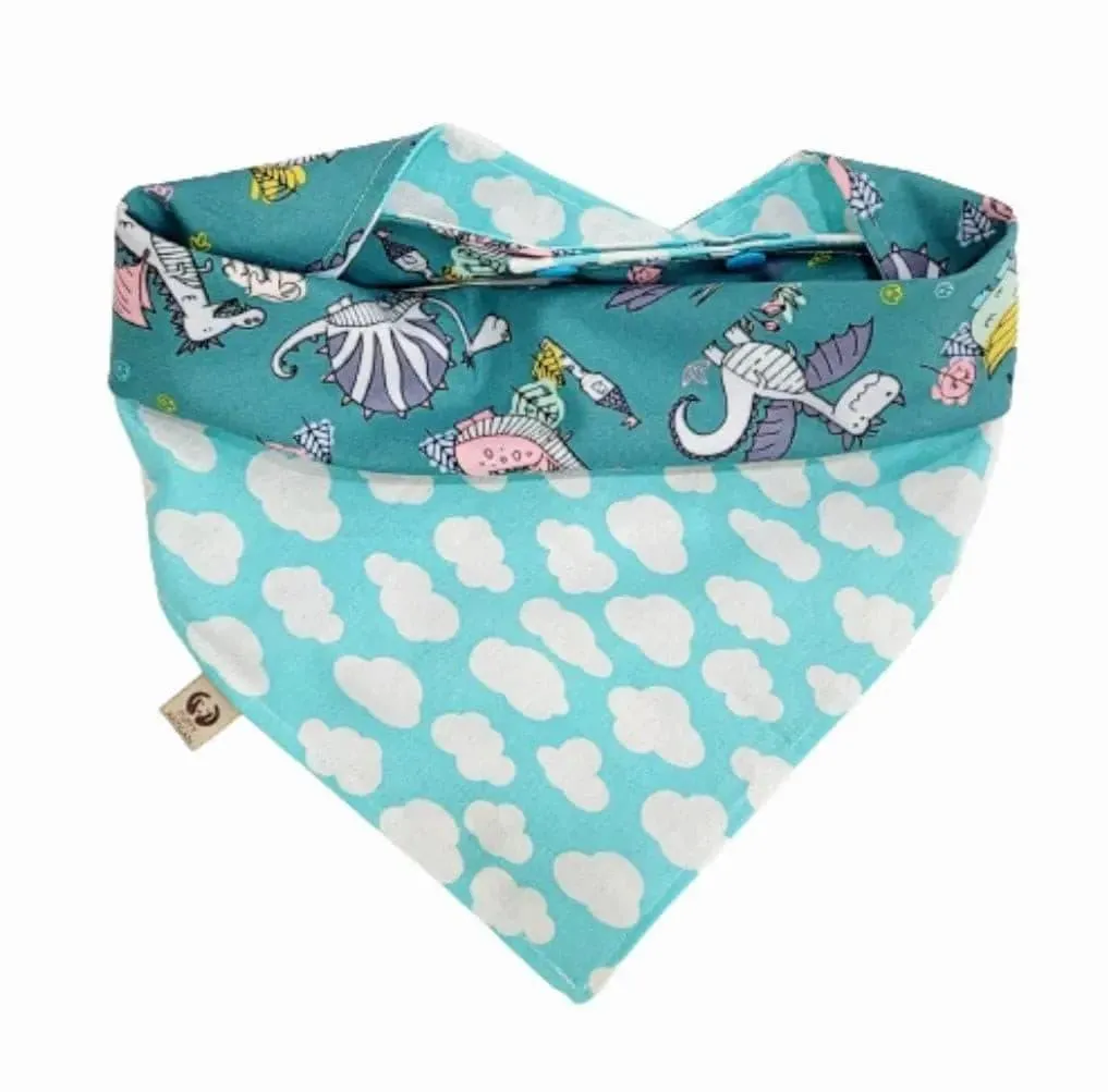 Blue Dragons Dog Bandana