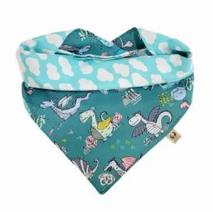 Blue Dragons Dog Bandana
