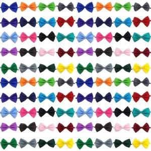 Bulk Pet Bow Tie Set - 50 or 100 set