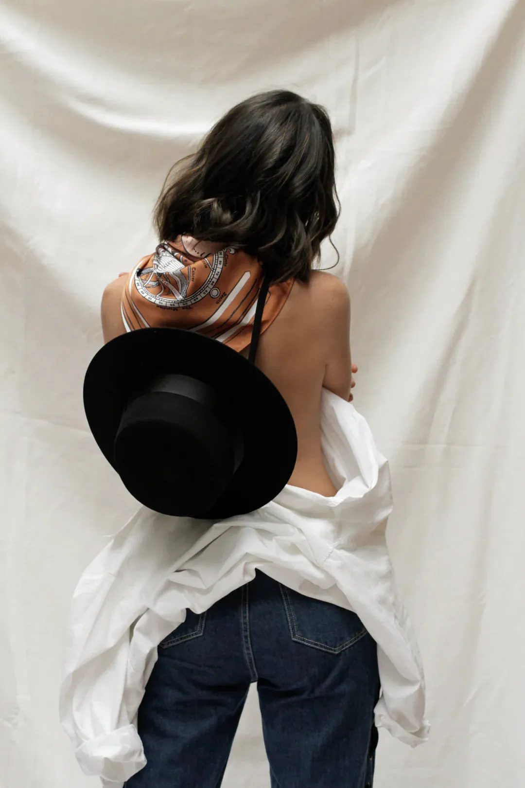 Capricornus Silk Scarf