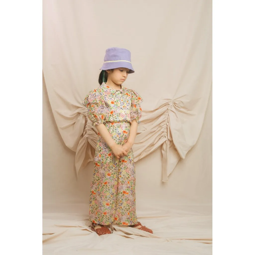 Chiffon Pants Meadow Multicolor
