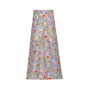 Chiffon Pants Meadow Multicolor