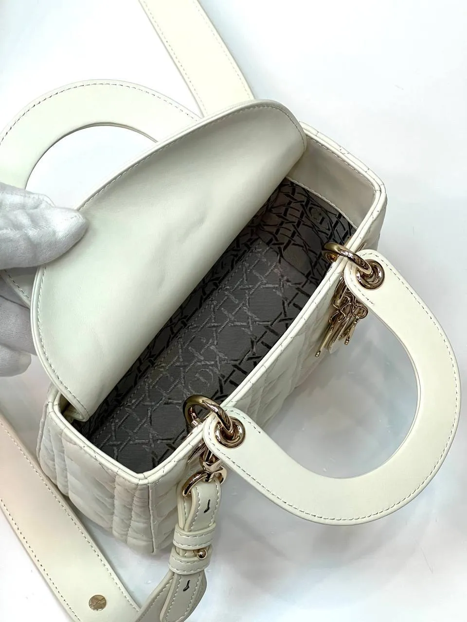 Christian Dior LADY DIOR MY ABCDior white