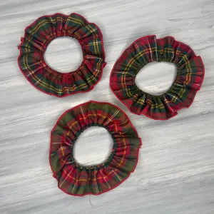 Christmas Plaid - 3 Fancy Frills - Small