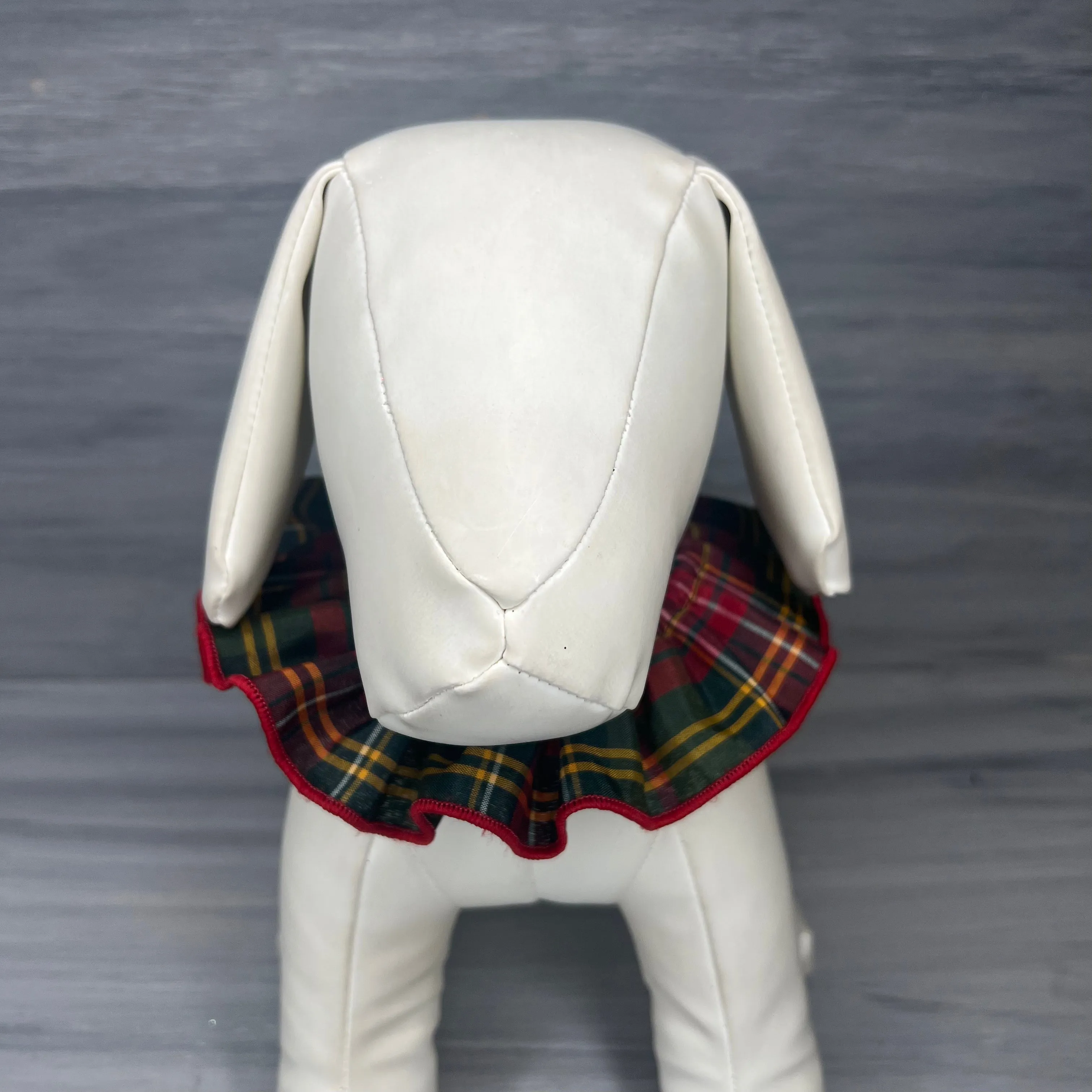 Christmas Plaid - 3 Fancy Frills - Small