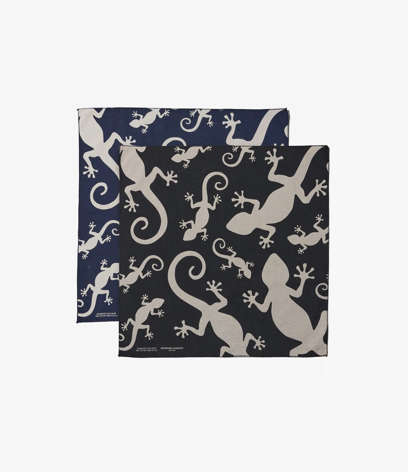 Cotton Bandana – Gecko Print