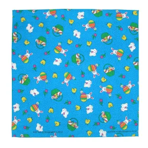 CTM® Bunny Patch Easter Print Holiday Bandana