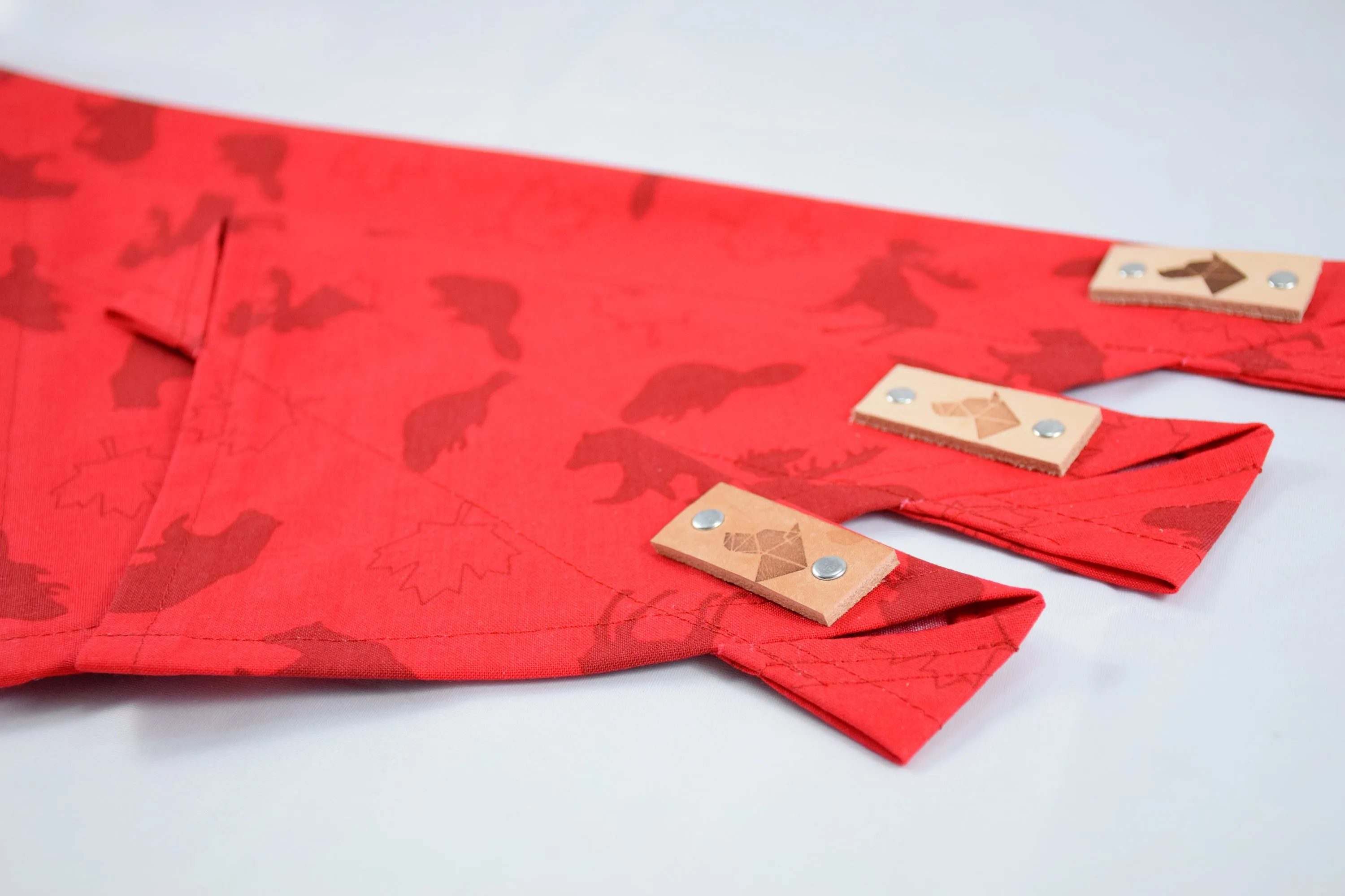 Dog Bandana - Canadian Icons Canada Day Cotton Dog Scarf