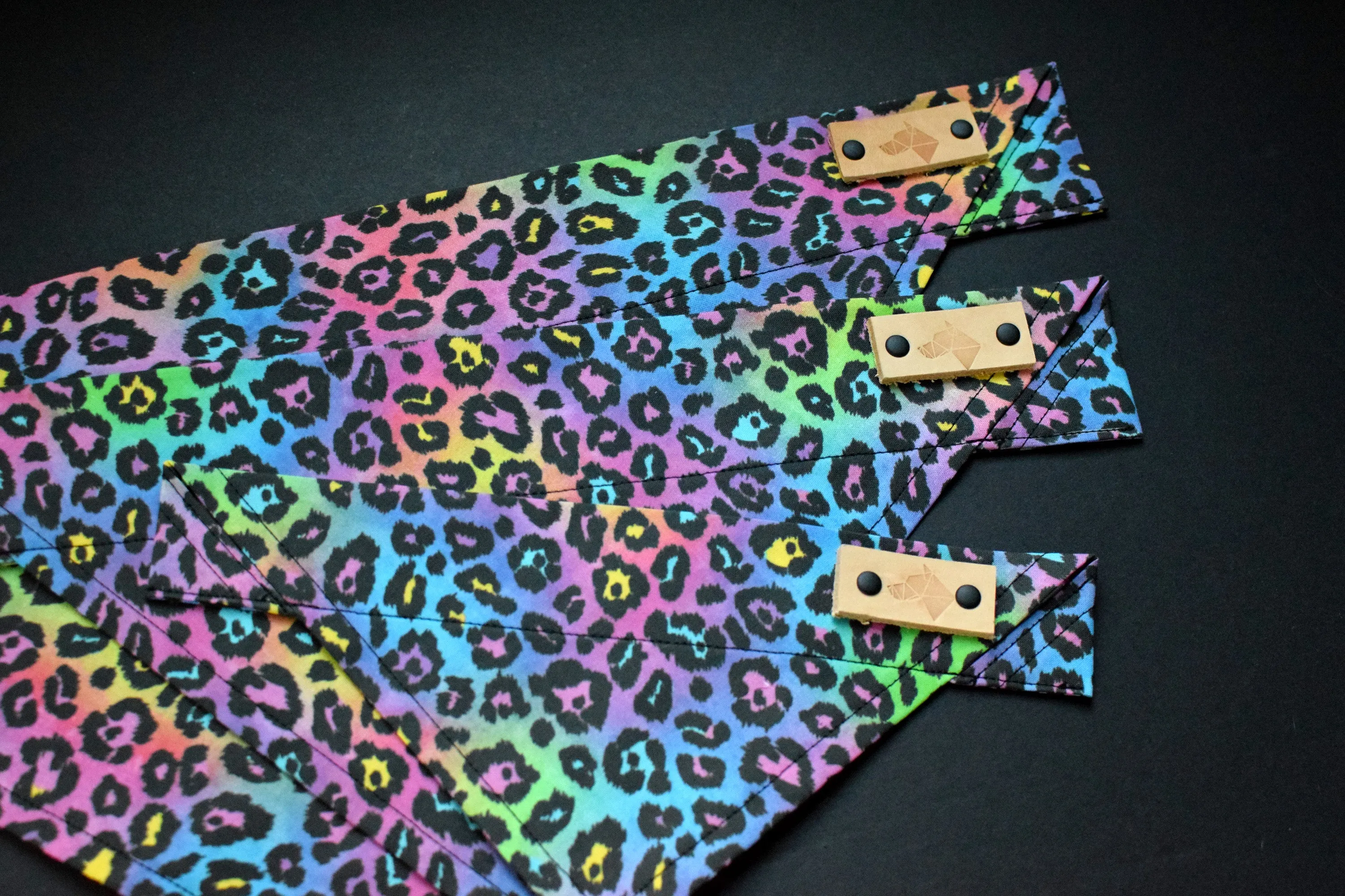 Dog Bandana - Fierce, Pride Cotton Dog Scarf