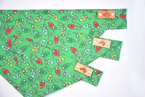 Dog Bandana - Glittering Lights Winter Holiday Cotton Dog Scarf