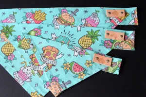 Dog Bandana - Patio Season Cotton Dog Scarf