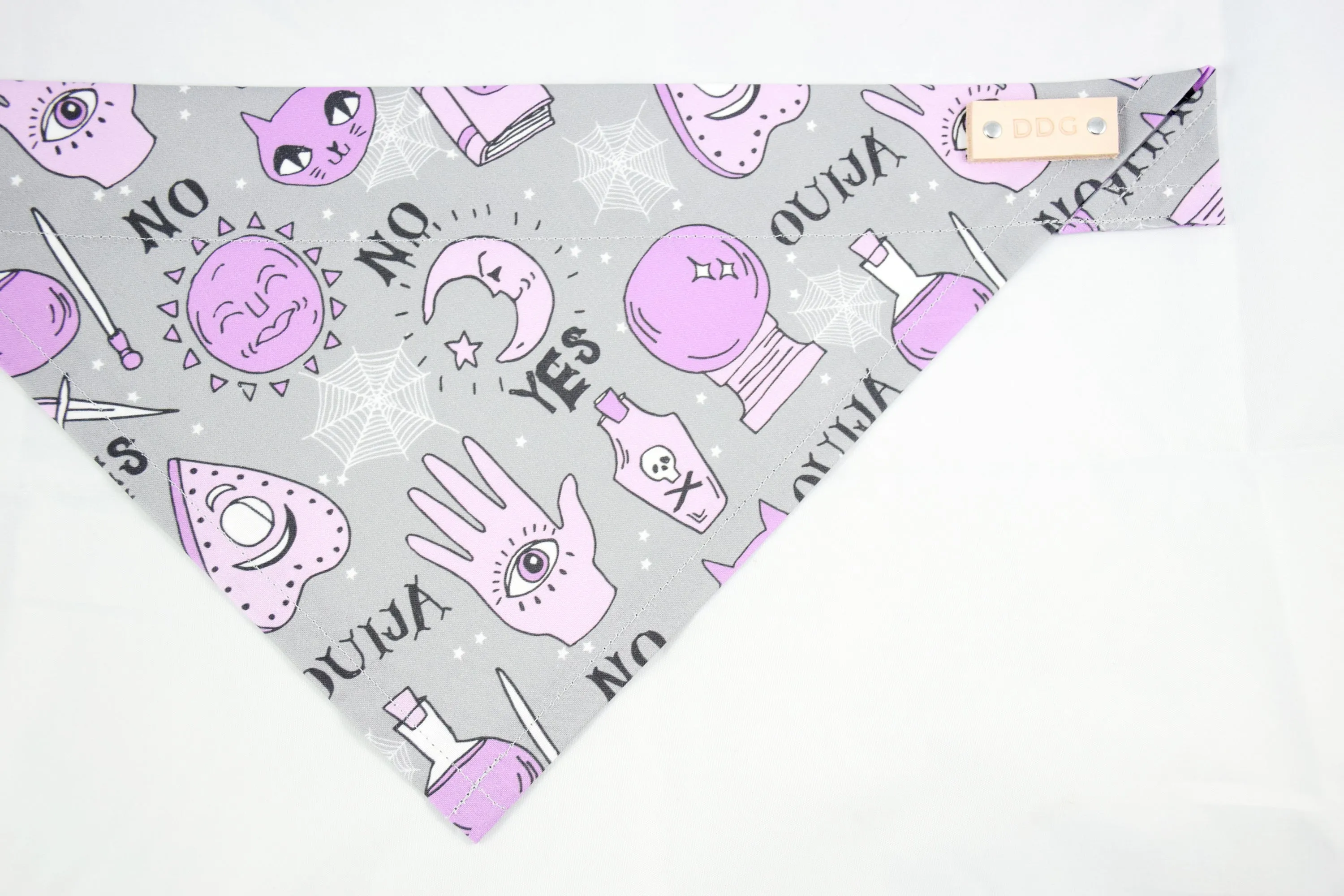 Dog Bandana - Seance Halloween Cotton Dog Scarf