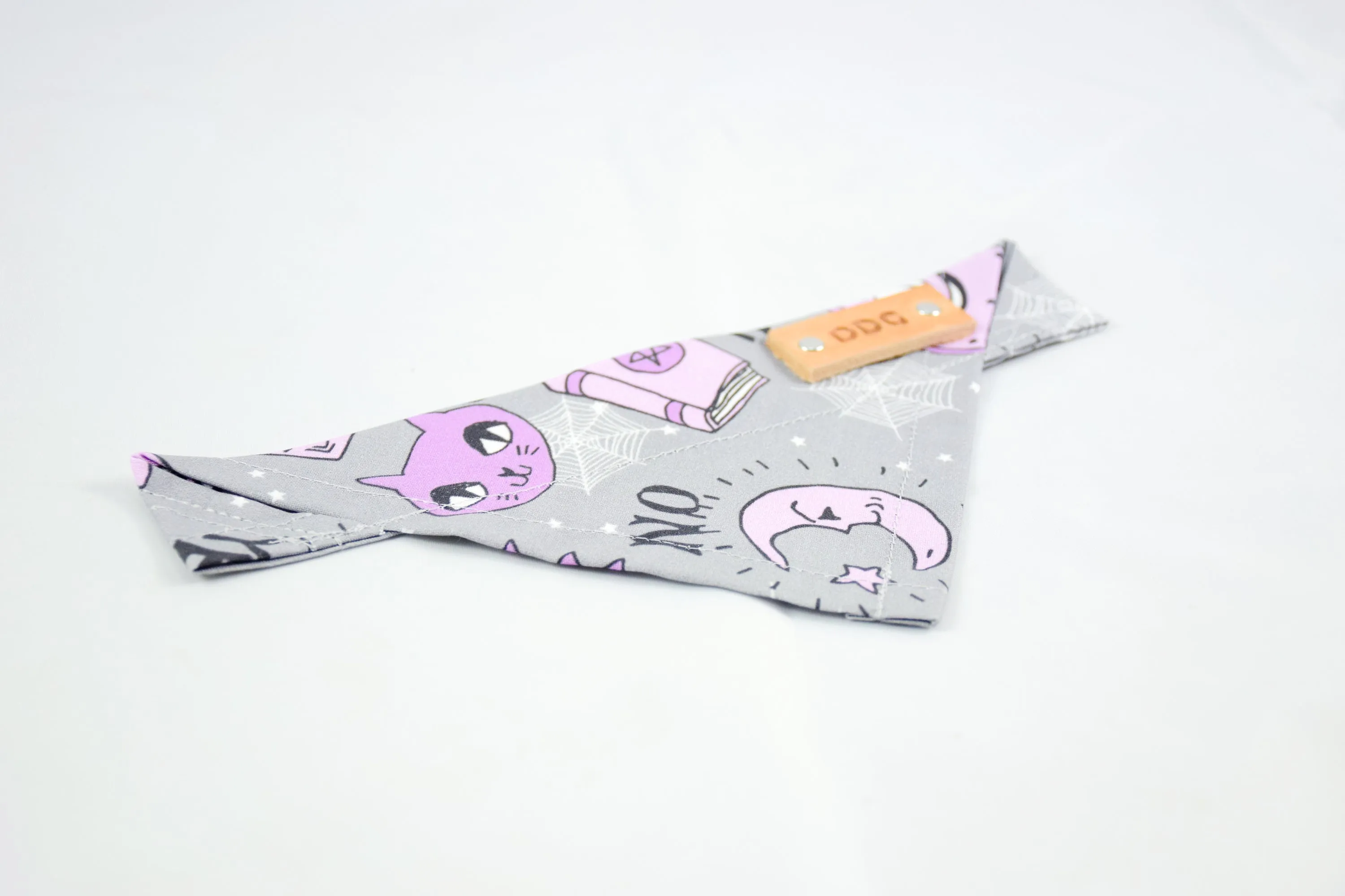 Dog Bandana - Seance Halloween Cotton Dog Scarf