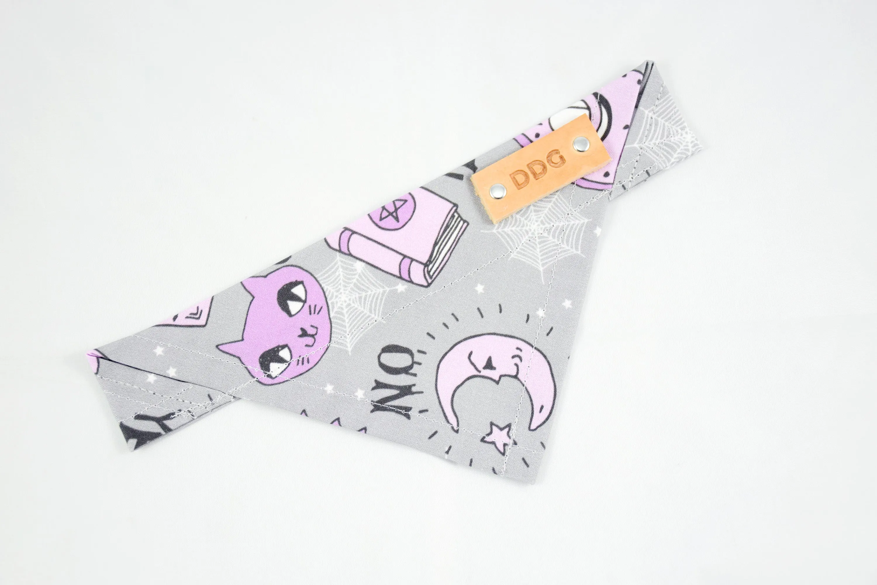 Dog Bandana - Seance Halloween Cotton Dog Scarf