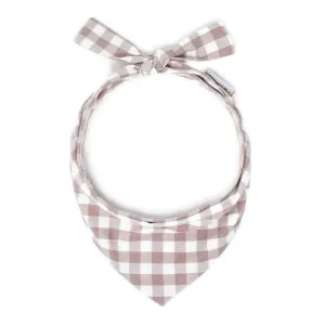 Dog Neckwear Oatmeal Gingham