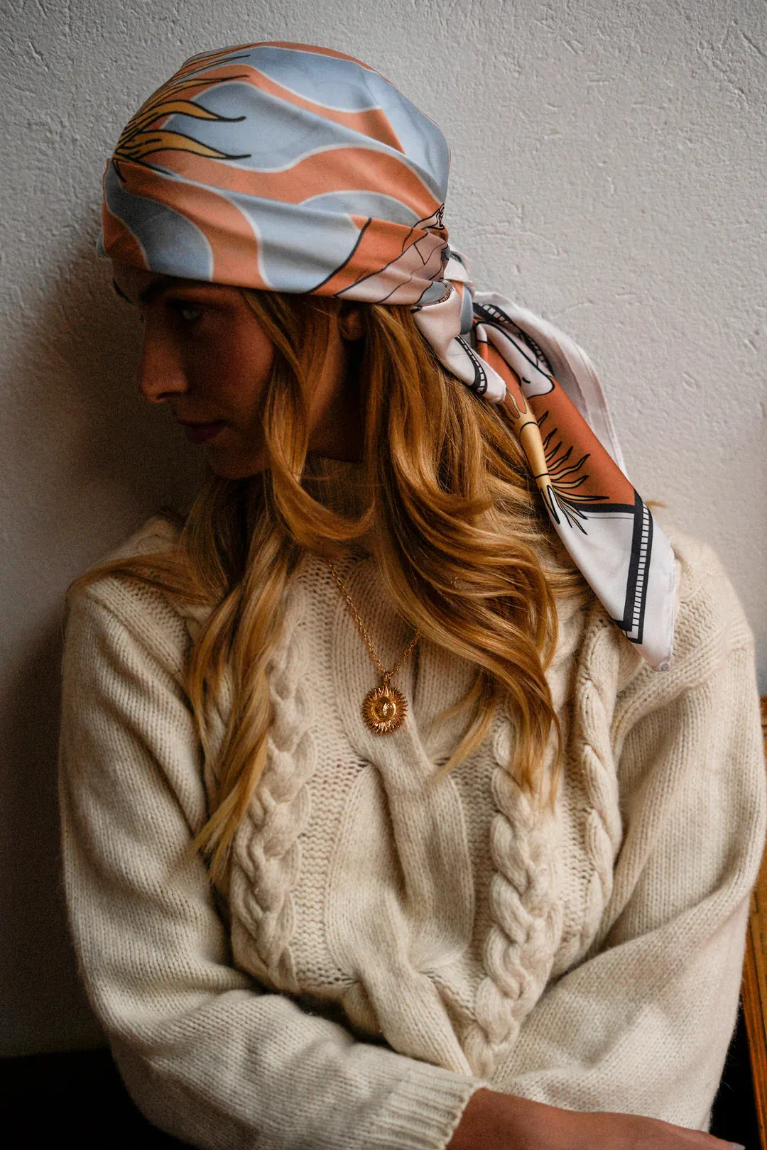 El Sol Silk Scarf