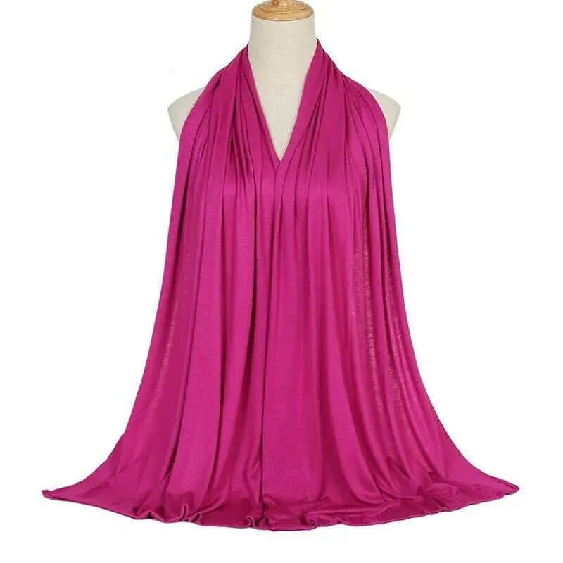 Elegant Broadcloth Hijab Shawl for Muslim  Women