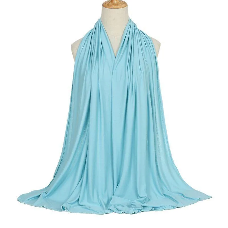 Elegant Broadcloth Hijab Shawl for Muslim  Women