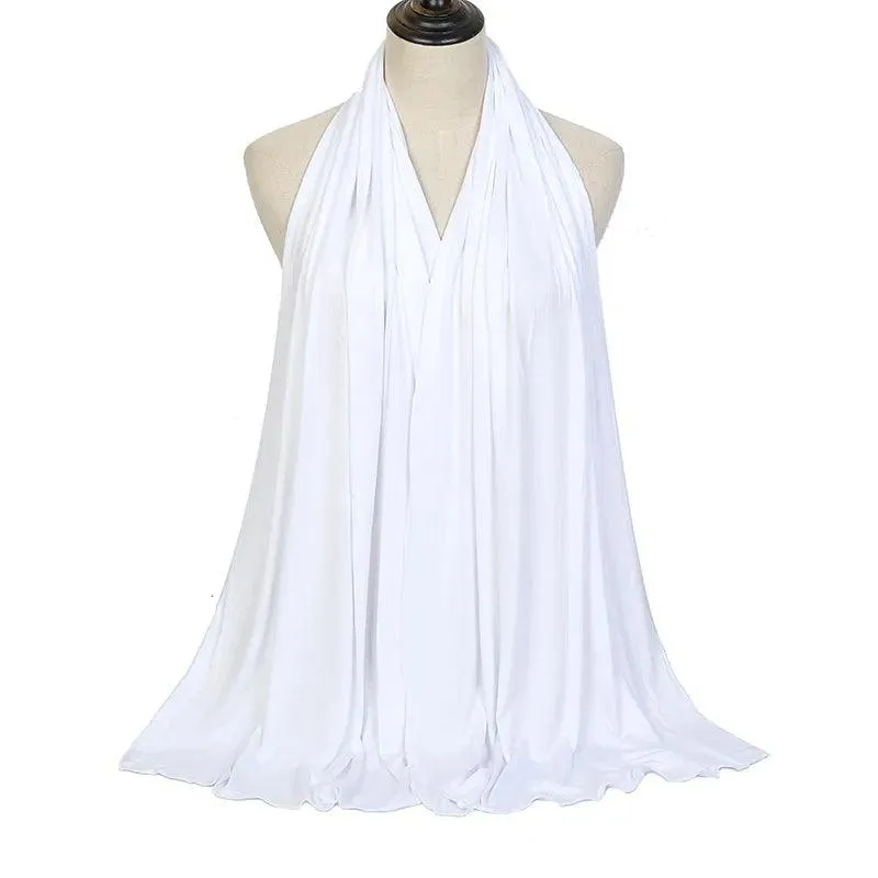 Elegant Broadcloth Hijab Shawl for Muslim  Women