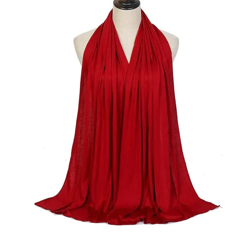 Elegant Broadcloth Hijab Shawl for Muslim  Women