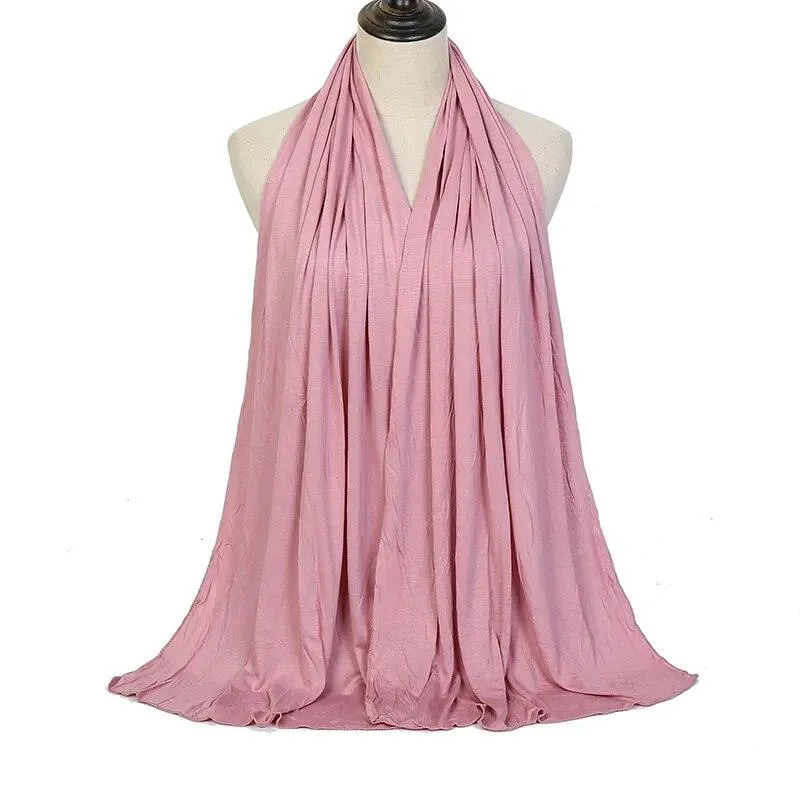 Elegant Broadcloth Hijab Shawl for Muslim  Women