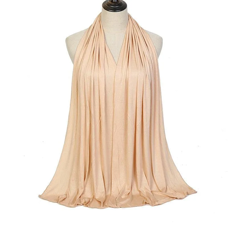 Elegant Broadcloth Hijab Shawl for Muslim  Women
