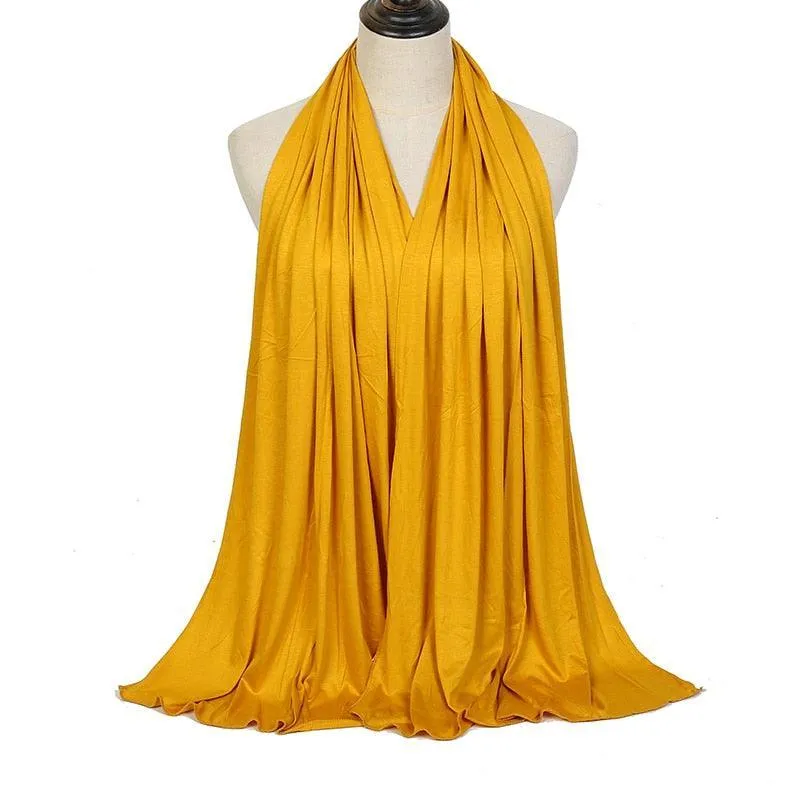 Elegant Broadcloth Hijab Shawl for Muslim  Women