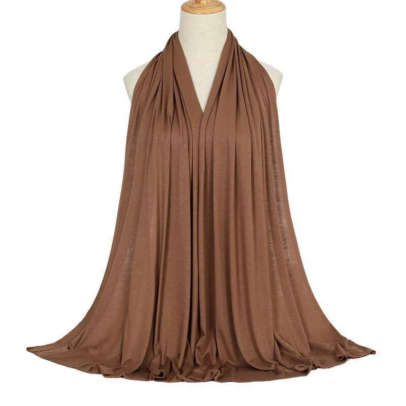 Elegant Broadcloth Hijab Shawl for Muslim  Women