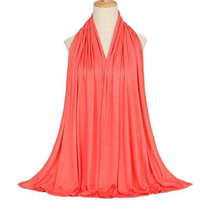 Elegant Broadcloth Hijab Shawl for Muslim  Women