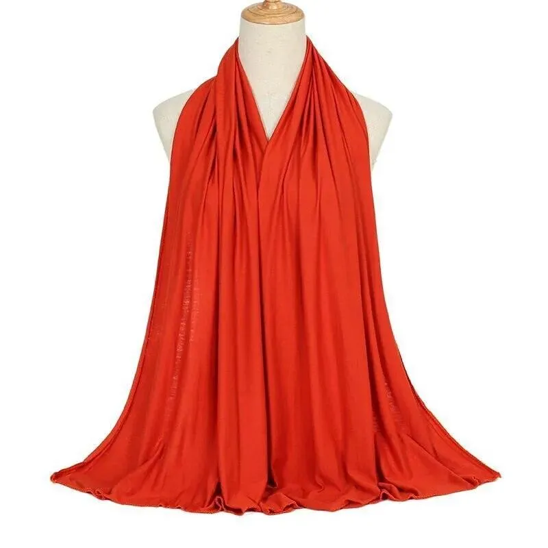 Elegant Broadcloth Hijab Shawl for Muslim  Women