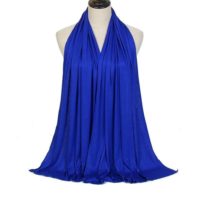 Elegant Broadcloth Hijab Shawl for Muslim  Women