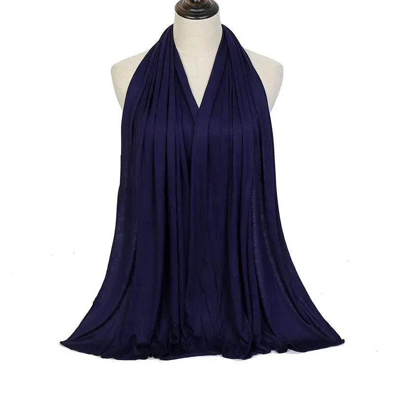 Elegant Broadcloth Hijab Shawl for Muslim  Women