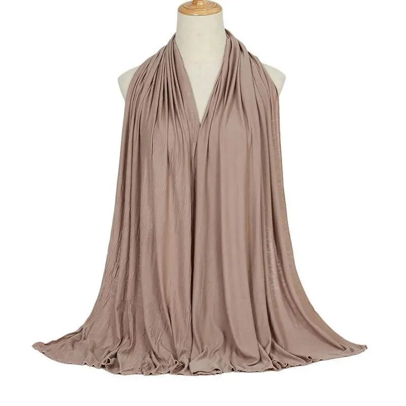 Elegant Broadcloth Hijab Shawl for Muslim  Women
