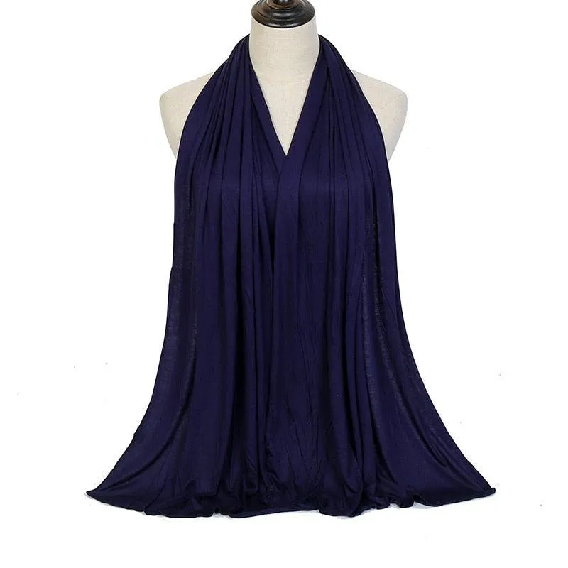 Elegant Broadcloth Hijab Shawl for Muslim  Women
