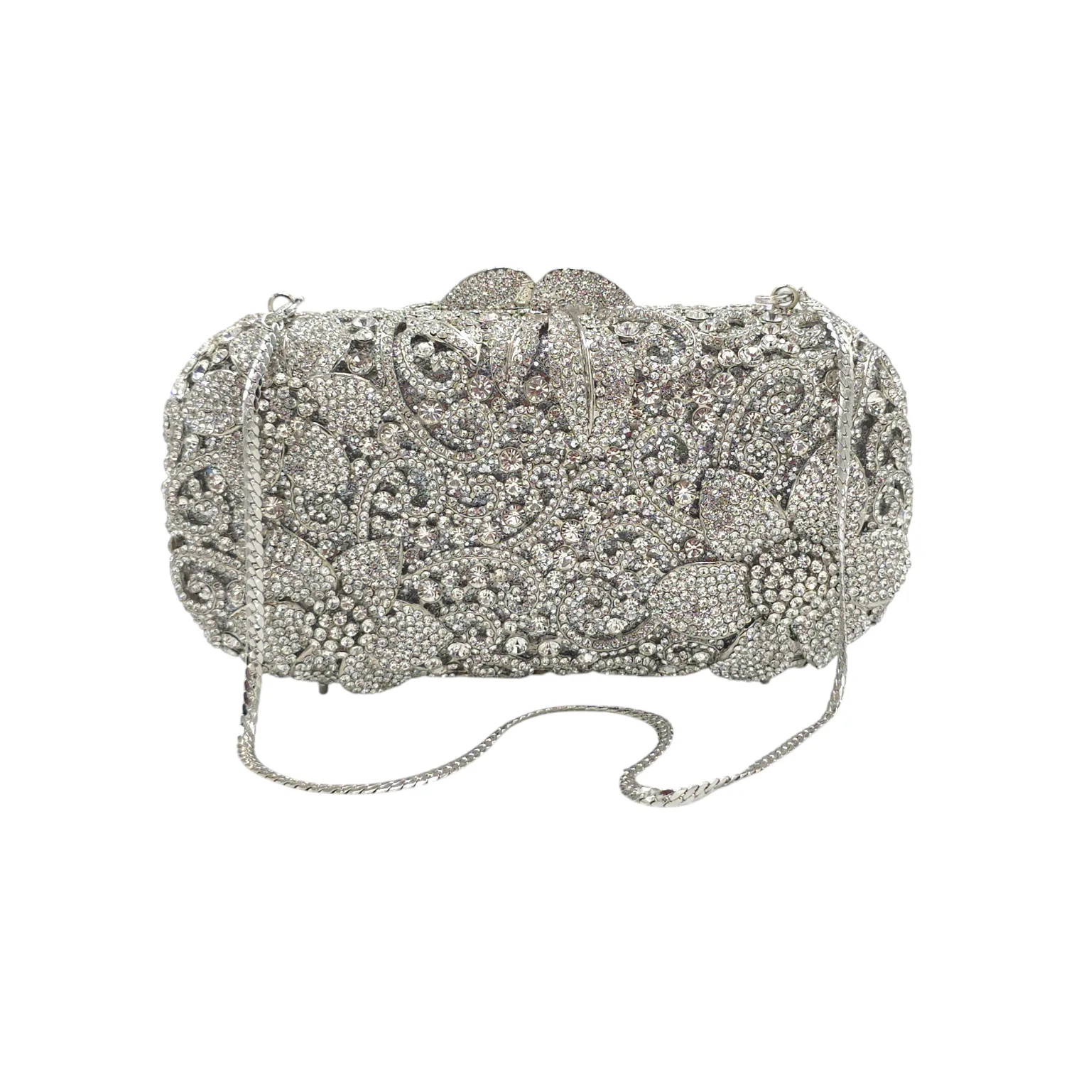 Elegant Floral Bridal Clutch