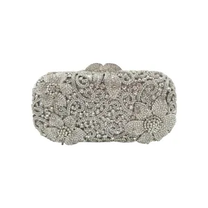 Elegant Floral Bridal Clutch