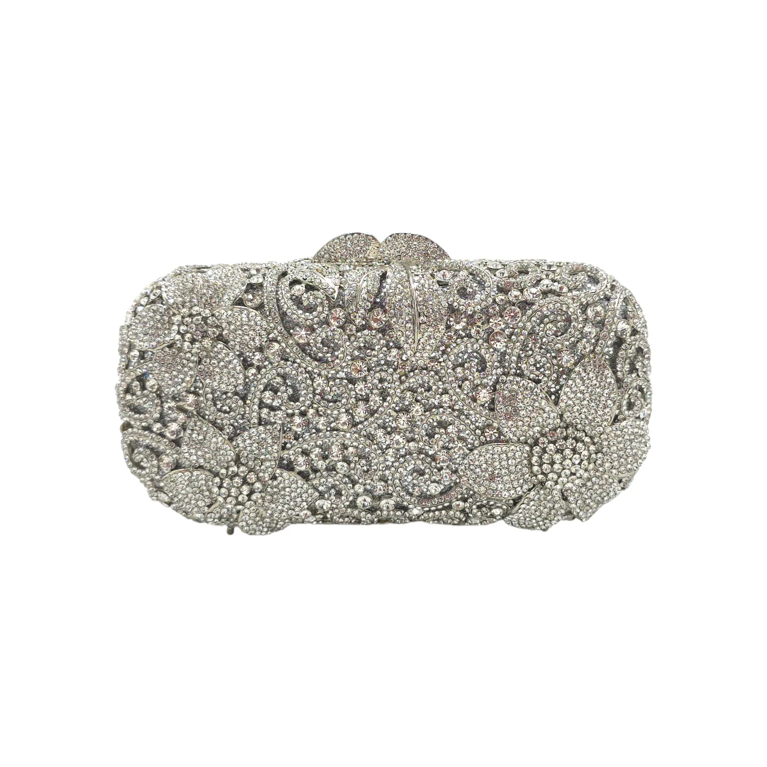 Elegant Floral Bridal Clutch