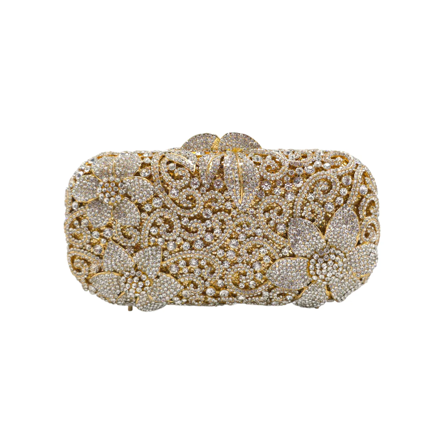 Elegant Floral Bridal Clutch