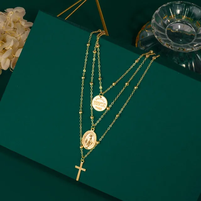 Fashion Multilayer Necklaces Pendants