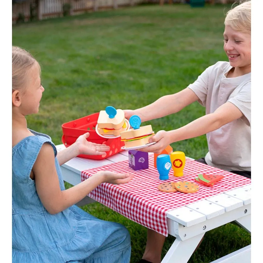 Fat Brain Toys Pretendables Picnic Basket Set